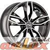 17 71 Gloss Dark Grey Full Polished 7.5 PCD:5x112