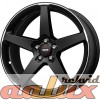16 Five Matt Black 7 PCD:5x108